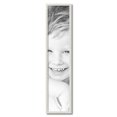 thumbnail image 2 of ArtToFrames 8" x 37" White Square Star Emboss Picture Frame, 8x37 inch White Wood Poster Frame (WOM-5125),  Pack, 2 of 7