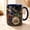 Black, variant on LANG ECOMMERCE Mug Personalized Drummer Crystal Gemstone Ceramic Coffee Cup for Musicians