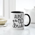 thumbnail image 4 of CafePress - Aunt Of The Bride Mug - 11 oz Ceramic Mug - Novelty Coffee Tea Cup, 4 of 4