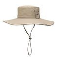 thumbnail image 1 of Bucket Hat Wide Brim UV Protection Men Breathable Mesh Anti Scratch Cap for Fishing, 1 of 10
