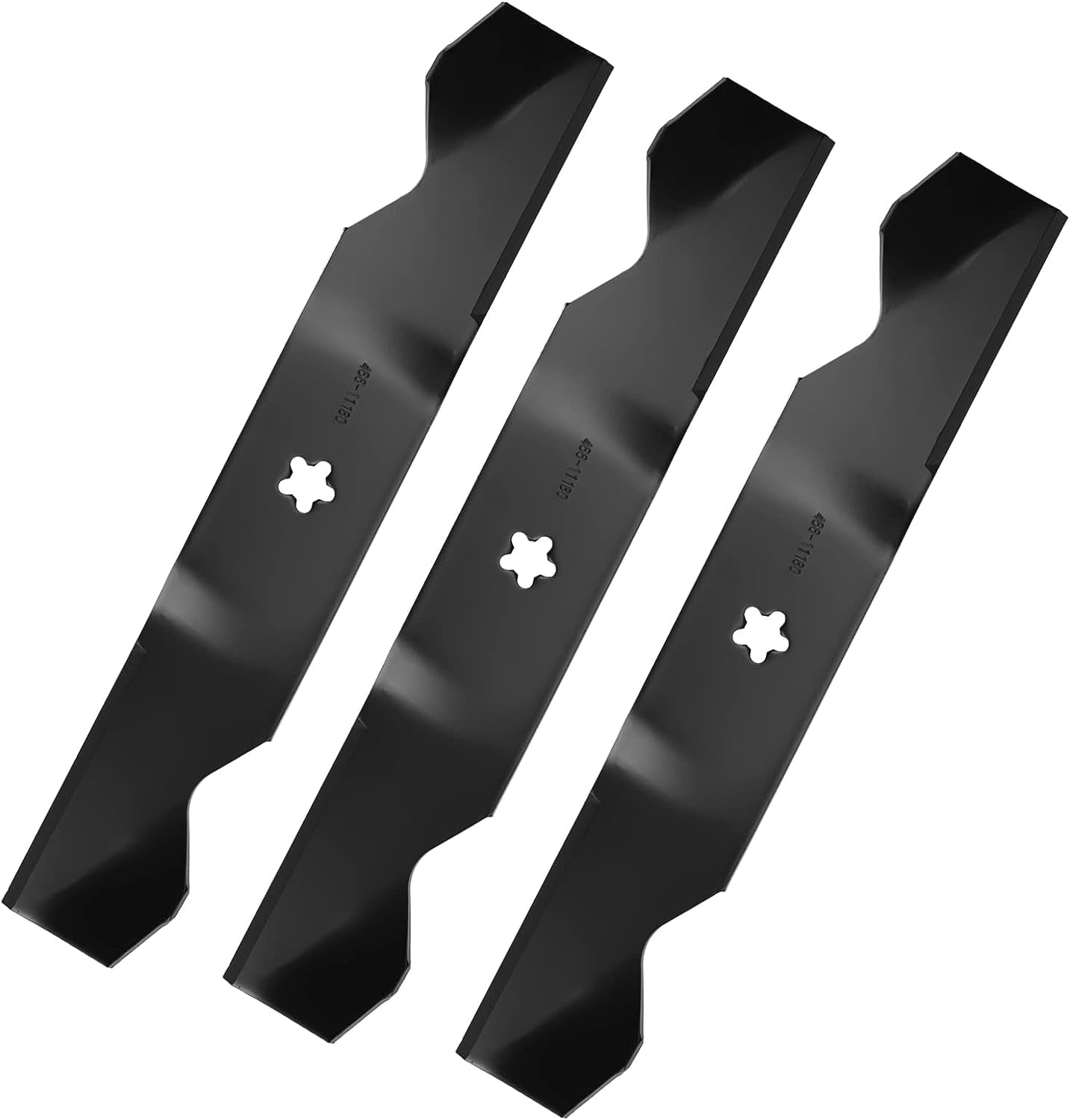 3PCS Blades For 54" Deck Husqvarna Z254 Zero Turn Mowers