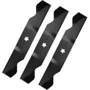 3PCS Blades For 54" Deck Husqvarna Z254 Zero Turn Mowers