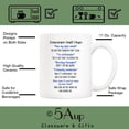 thumbnail image 3 of Funny Corporate Email Lingo Coffee Mug 11 Oz, Best Office Gag Gifts for Employee Colleague Coworker, 3 of 5