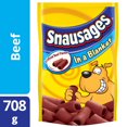 thumbnail image 1 of Snausages In a Blanket Beef Flavour Dog Snacks 708g, 1 of 4