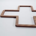 thumbnail image 5 of Ekena Millwork 7 3/8"W x 7 3/8"H x 1/4"T Extra Small Fowler Decorative Fretwork Wood Wall Panels, Walnut, 5 of 18