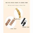 thumbnail image 6 of EXPLOJOY Women's Square Quartz Watch – Roman Scale Dial, Waterproof & Stainless Steel Strap, 6 of 10