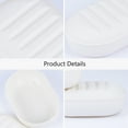 thumbnail image 6 of MRLESS 8Pcs Portable Soap Box Holder for Travel, Gym, Camping (White), 6 of 8