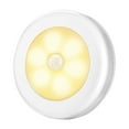 thumbnail image 1 of PVCS 6 LED Light PIR Wireless Sensor Motion Detector Lamp Wall Cabinet Night for Home, 1 of 1
