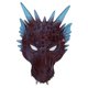 thumbnail image 1 of Máscara de Dragón Horror Cosplay para Hombres y Mujeres Perfecl Morado y Azul, 1 of 4