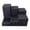 Black, variant on Segolike 6Pcs Wooden Display Stands Jewelry Racks Showcase Food Desktop Square Risers Black