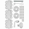 thumbnail image 1 of White Screen Door Hardware Set, 1 of 1