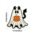 thumbnail image 3 of Yhmxh Halloween Bathroom Rugs, Halloween Ghost Shaped Bath Mats, Farmhouse Non-Slip Area Rug, Fluffy Absorbent Ghost Doormat for Bathroom Halloween Decorations 15.7x23.6 Inches, 3 of 6