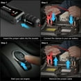 thumbnail image 3 of NEXPOW Car Battery Jump Starter, 2500A Peak 12V Battery Jump Box with Smart Clamp(Up to 7.0L Gas and 5.5L Diesel Engines), Portable Booster Pack Power Bank Car Starter, LED Light, 3 of 9