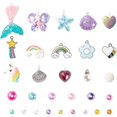 thumbnail image 3 of Diy Beads Jewelry Making Kits With Mermaid Starfish Shell For Kids Girls -ao, 3 of 5