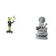 thumbnail image 1 of Figura de escritorio,Estatua de rana camarero,estante,escritorio,decoración del hogar,Estatua de Guan Yin,Estatua de Guan Yin para decoración del hogar.,Escultura de, 1 of 8
