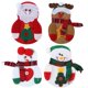 thumbnail image 3 of Cubiertos de Muñeco de nieve de Navidad Wdftyju 6 piezas color como se muestra en la imagen, 3 of 6