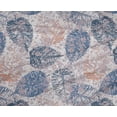 thumbnail image 5 of oneOone Polyester Lycra Dusty Blue Fabric Leaves Craft Projects Decor Fabric Printed By The Yard 56 Inch Wide, 5 of 5