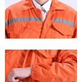 thumbnail image 1 of Ropa de jardinería, ropa de protección, overoles, overoles, overoles reflectantes poliéster-algodón, seguro laboral, XXL reflectante naranja LingWen 8390605771439, 1 of 1
