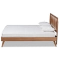 thumbnail image 4 of Bowery Hill Walnut Brown Finished Wood Full Size Platform Bed, 4 of 11