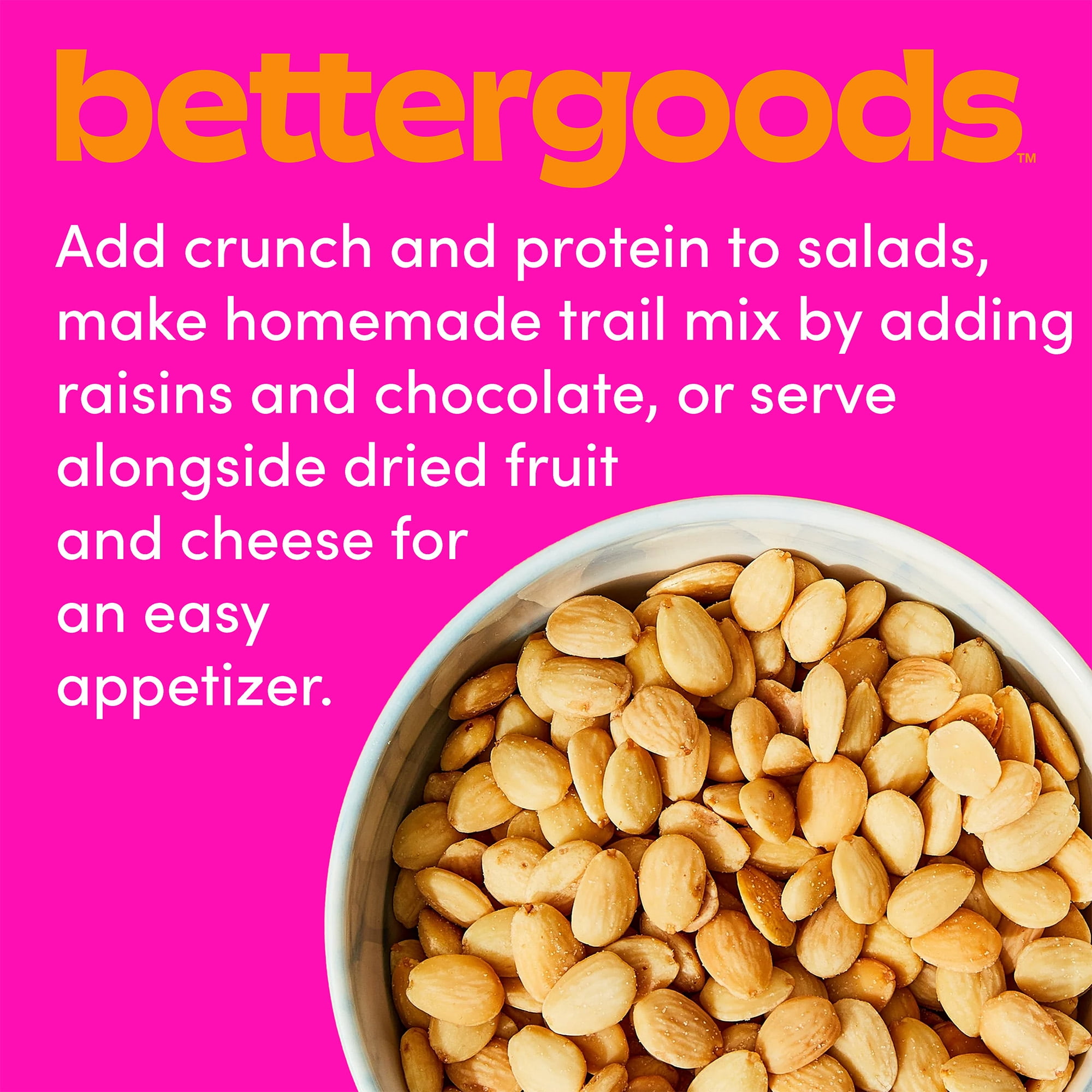 bettergoods Roasted and Salted Marcona Almonds with Himalayan Salt, 8 oz
