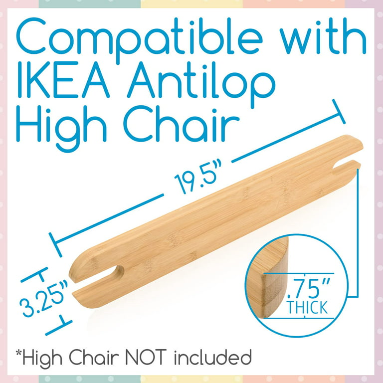 Bamboo IKEA Antilop Foot Rest Wooden Footrest for IKEA Highchair