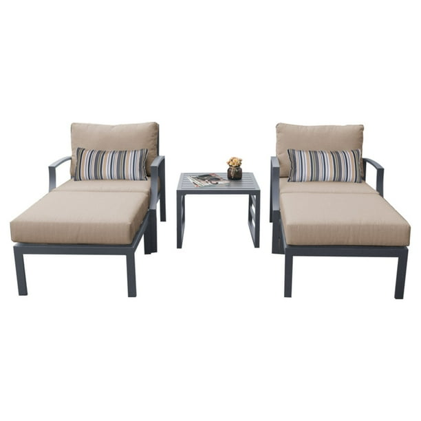 Tk Classics Lexington 05b 5 Piece Aluminum Outdoor Patio Conversation Set Com Aluminum Outdoor Patio Conversation Set, Lexington Outdoor Furniture