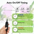 thumbnail image 2 of DYstyle LED Grow Light Full Spectrum Plant Light Three/Four-Head with Timer for Indoor Plants, 2 of 4