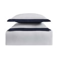 thumbnail image 4 of Truly Soft Everyday Hotel Border Navy 7 Piece Full/Queen Microfiber Duvet Set, 4 of 8