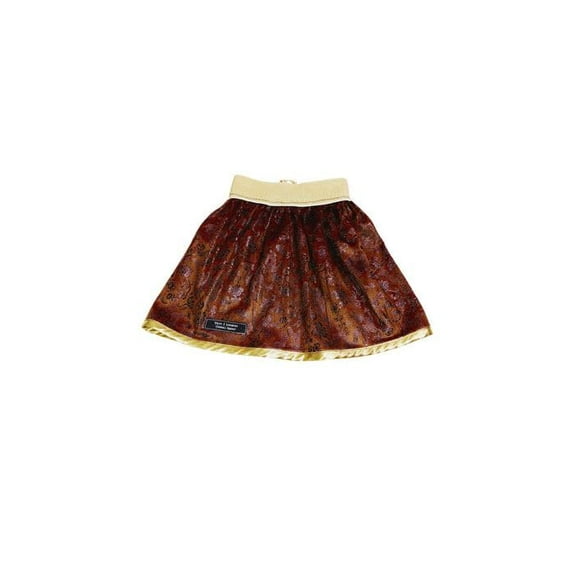 Troy x London girls chocolate brown faux suede skirt Size 18mos to 24mos