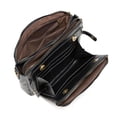 thumbnail image 2 of Bolso bandolera para mujer Bolso retro de moda Bolsos de hombro de viaje (Negro), 2 of 7