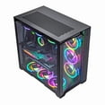 thumbnail image 4 of Velztorm Nox Custom Built Gaming Desktop PC Abyss Black (AMD Ryzen 5 5600X 6-Core, 64GB RAM, 512GB SATA SSD, Radeon RX 6600 XT, Wifi, 2xUSB 3.0, 1xHDMI, 1 Display Port (DP), Win 10 Home), 4 of 7