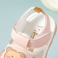 thumbnail image 6 of Fesfesfes Toddler Soft Sole Sandals Slip-On Baby Walking Shoes with Whistle,Breathable Summer Casual Footwear for 0-3 Years,Non-Slip Lightweight Design(Pink#2,2 Years), 6 of 8