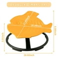 thumbnail image 2 of YUKOOL Fish Spinning Swivel Chair - Boost Balance and Coordination in Kids Yellow, 2 of 5