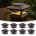 thumbnail image 1 of Luces solares OPOIRA Craftsman, paquete de 8, impermeables, 1 of 6