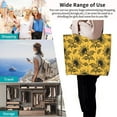 thumbnail image 6 of Kdxio Autumn Sunflower Casual Tote Bags Women Big Capacity Shoulder Bag for Women Travel Shoulder Bags Handbags, 6 of 6