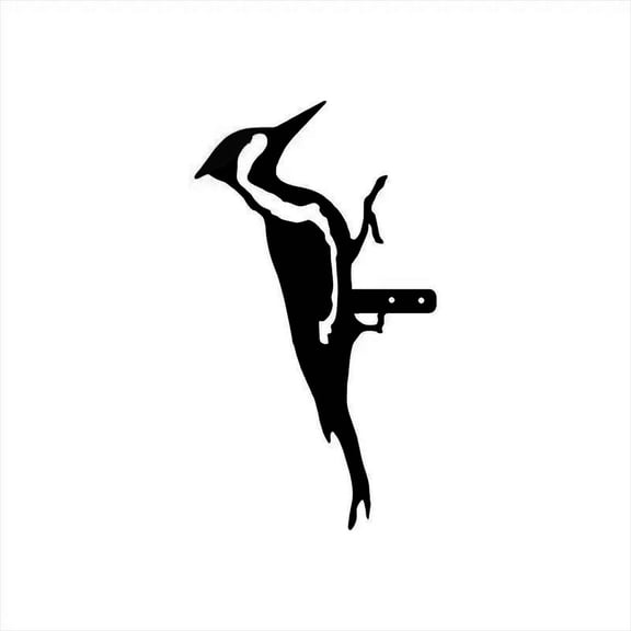 SLYNSHome Woodpecker Metal Bird Art,Bird Outdoor Decor for Garden,Yard & Patio Bird Ornament Yard Art Statues