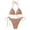 Khaki, variant on Saving UTSJKR Triangle Bikini for Women 2 Piece Halter Bikini Sets Sexy High Cut Bathing Suit Side Tie Swimsuits Black 8-12