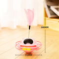 thumbnail image 5 of Interactive -Toy, Sturdy Relieve Boredom Trackballs 360 Degree Rotation Kitten Turntable Toy for Pet Supplies A, 5 of 5