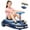 12V Dark Blue Car with Detachable Mop, variant on 24V Electric Wiggle Car, NEORIVER 360° Rotating Ride on Drift Car – 180W Brushless Motor, High/Low Speed 3-8 mph, Lights, Music, Bluetooth, USB, Replacement Wheels, Go Cart Toy for Kids