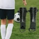 thumbnail image 1 of 2x espinilleras de fútbol, espinilleras de fútbol para entrenamiento de fútbol, protector a prueba de golpes, equipo protector de fútbol para mujeres, Negro, 1 of 8