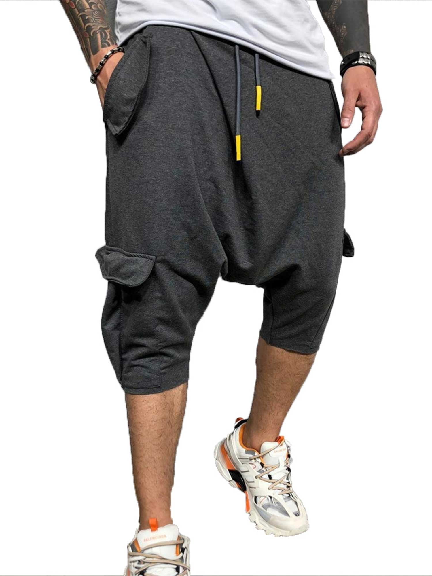 Men's Hip Hop Style Harem Pants Male 