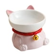 thumbnail image 4 of Lucky Cat Soporte para Cuenco para refrigerios, Cuenco para refrigerios, Platos para refrigerios, Cuenco de Postre Multiusos, frutero para postres de Rosa, 4 of 8