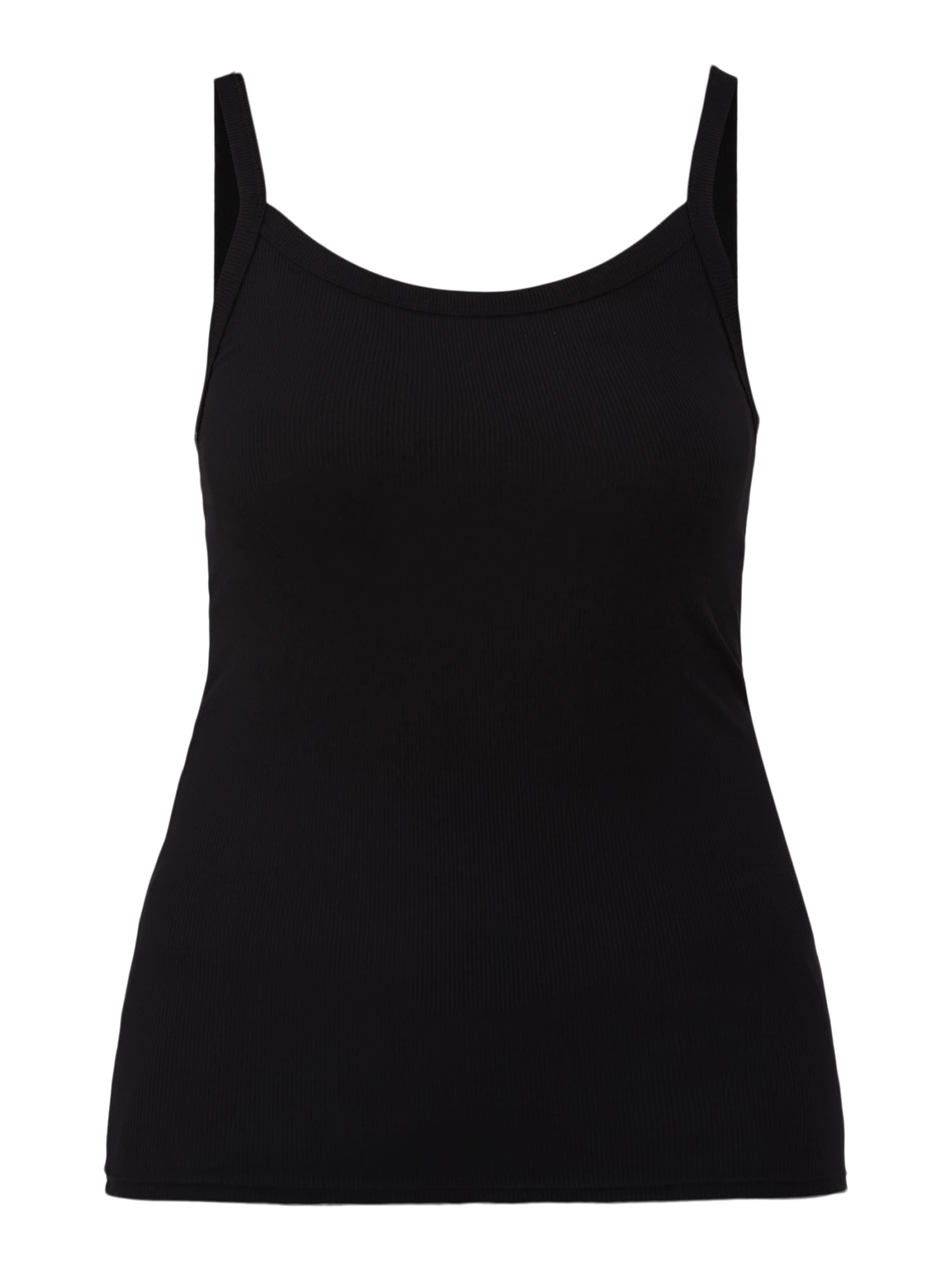 No Boundaries Ribbed Cami Top, 5-Pack, Women's XXS-XXL