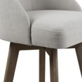 thumbnail image 5 of Pearce Bar Stool with Swivel Seat, INCLAKE Counter Height Swivel Barstool,42.5"Seat Height Upholstered Bar Stool-Gray, 5 of 7