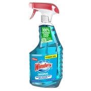 Windex Glass, Window, and Mirror Cleaner, Original Blue, Spray Bottle, 32 fl oz.