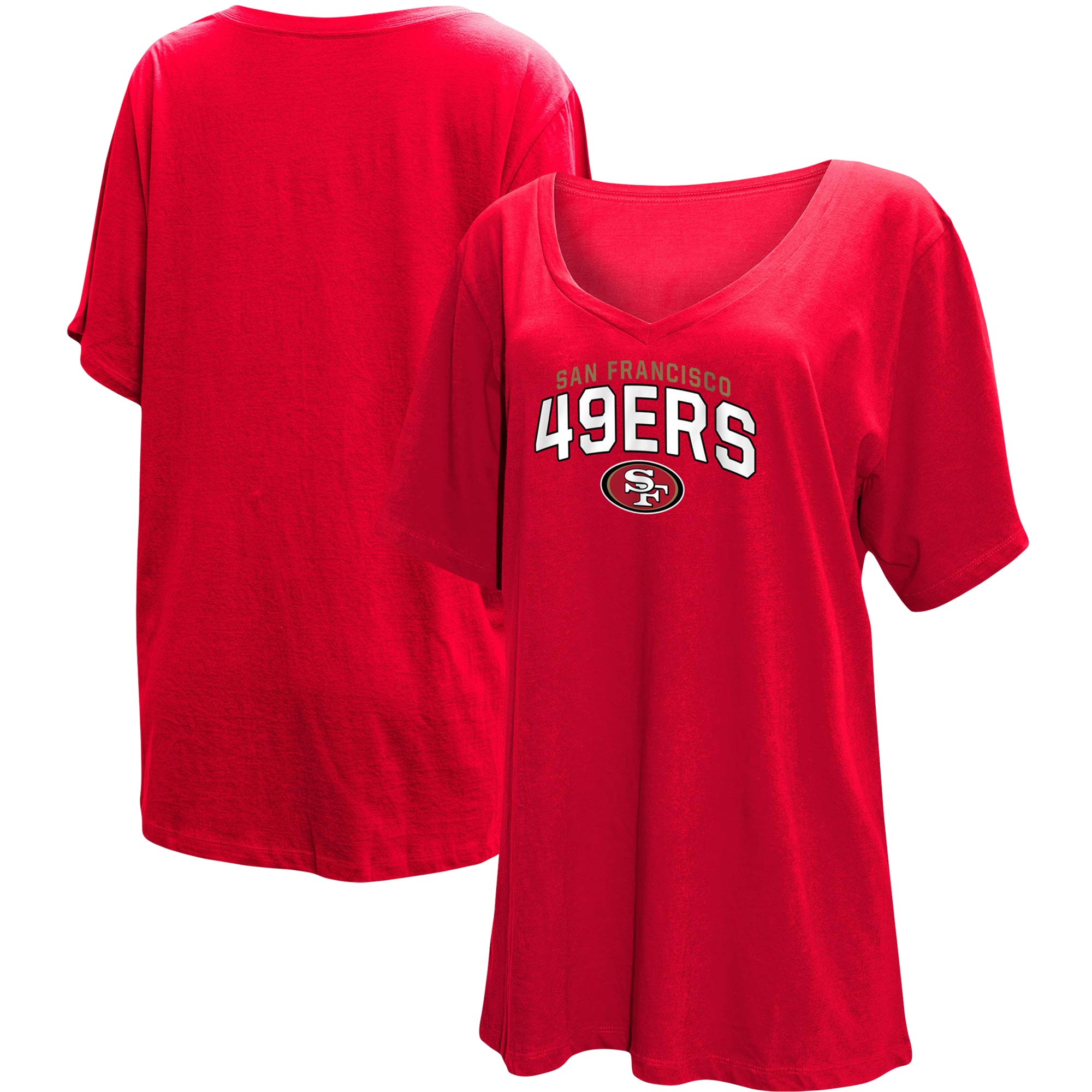 ladies 49ers shirts