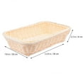 thumbnail image 3 of 1 cesta tejida para almacenar frutas, baguettes y pan., 3 of 5