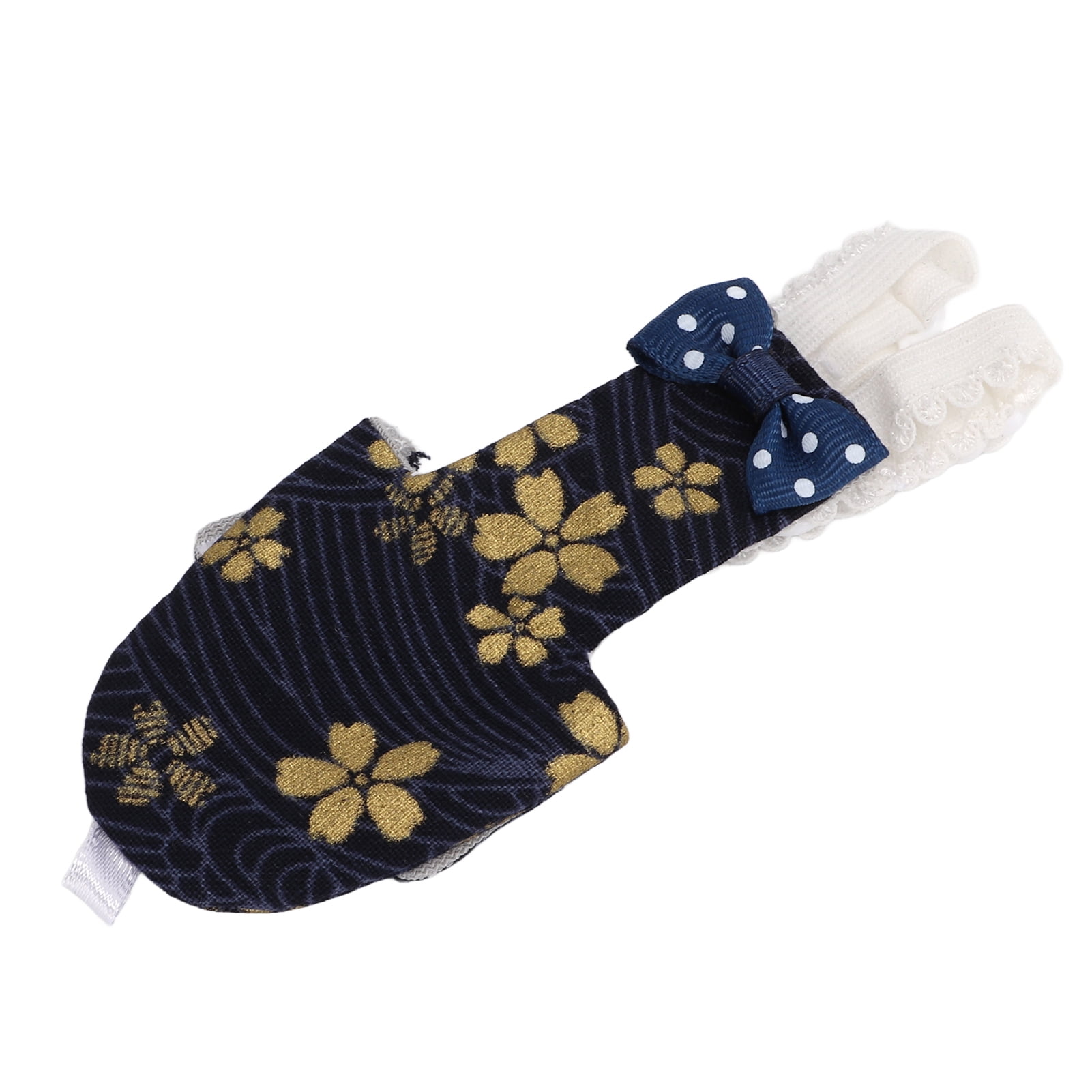 Bird , Reusable Protective Parrots Pilot Suit Washable  For Macaw For Cockatiels For Budgies 5x9cm / 2x3.5in Golden Flower Pattern