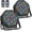 2 Pack, variant on Stage Lights 2  36  Par Light Corded  DJ Party Uplights with Sound Activated and DMX Control for Disco, Wedding, Club, Birthday, Stage Lighting (2 )