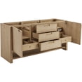 thumbnail image 3 of James Martin Vanities D225-V72-SSO-3WZ Solene 72" Free Standing Double Basin Poplar Wood, 3 of 7